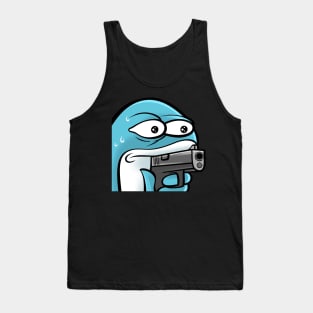 CarbonFin Gun Emote Tank Top